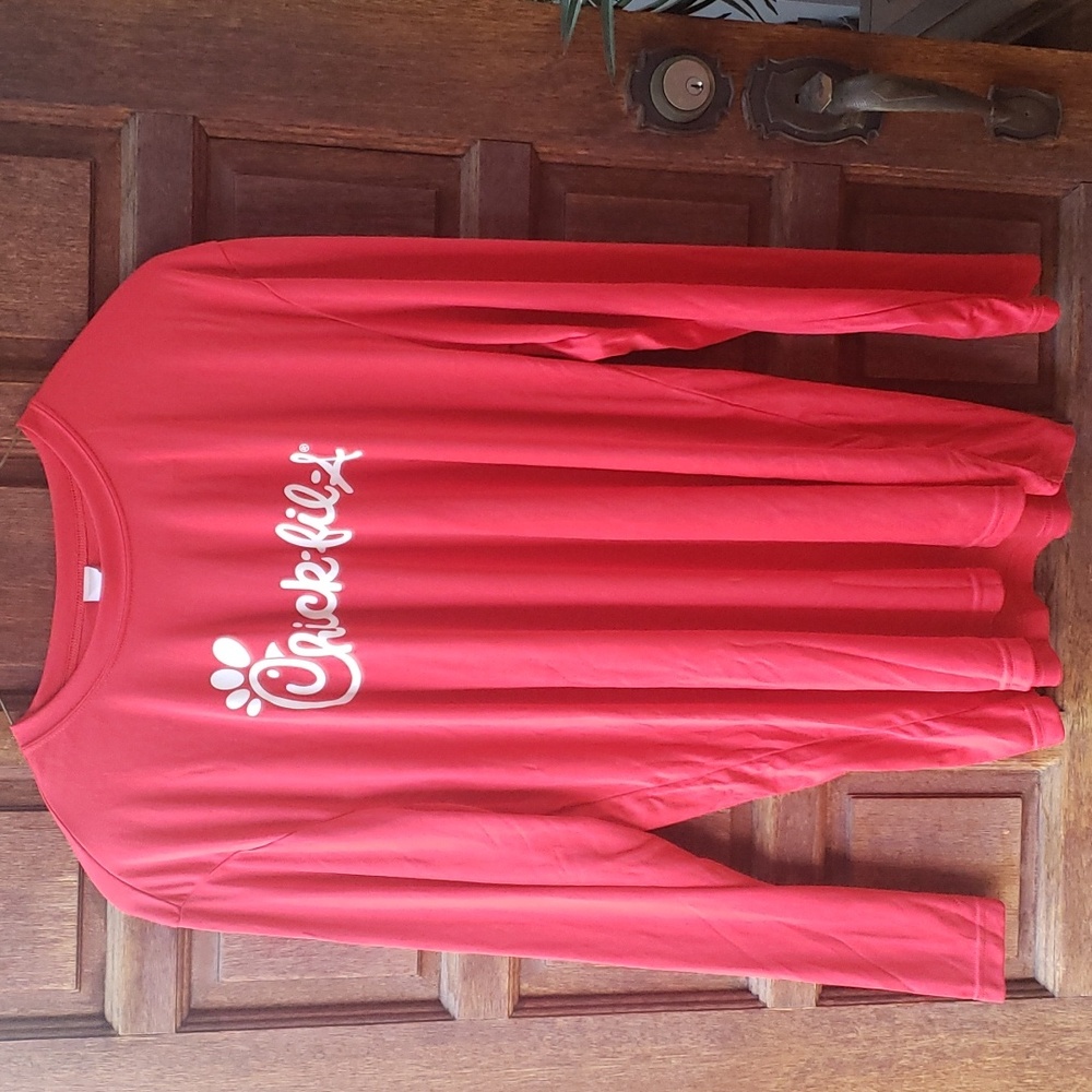 Chick-fil-a Long Sleeve Staff Shirt 2XL